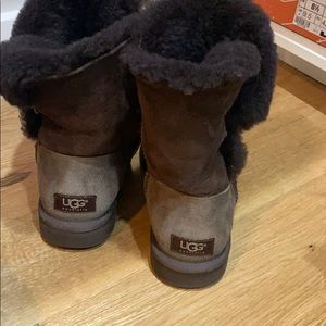 Ugg button boots